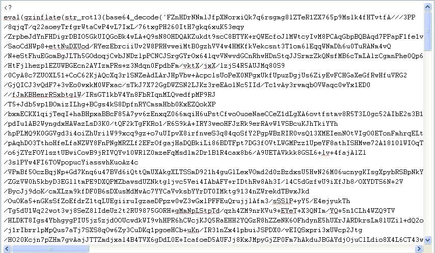encrypted code
